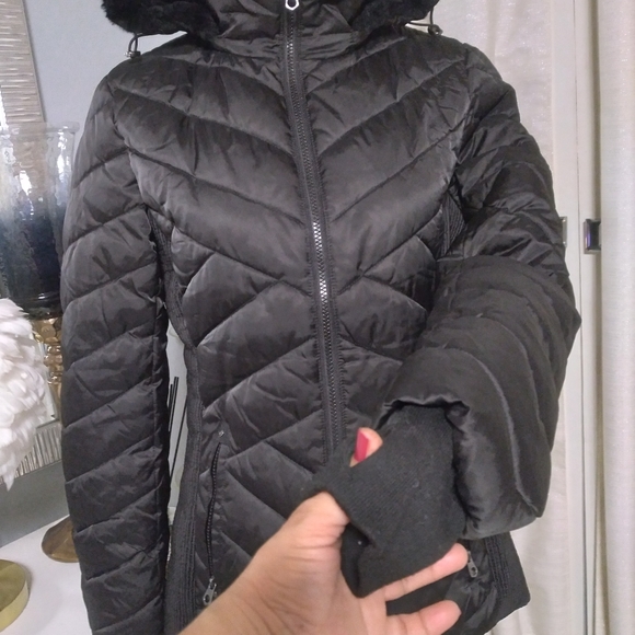 Nautica puffer jacket w/detachable hoodie (M) - Picture 10 of 10